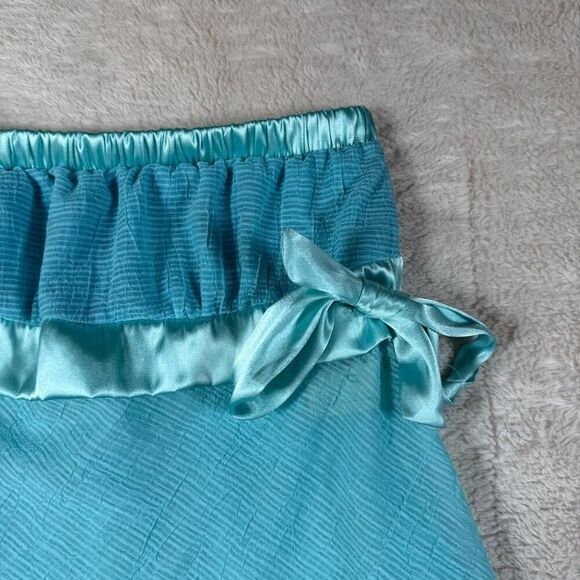 Vintage Y2K NWT Avital Blue Tank Tube Top Shirt Blouse - Picture 2 of 5